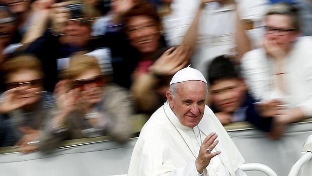 El papa Francisco a su salida del Jubileo