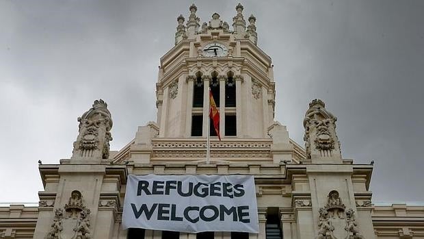 Fachada del Palacio de Cibeles, sede del Ayuntamiento de Madrid