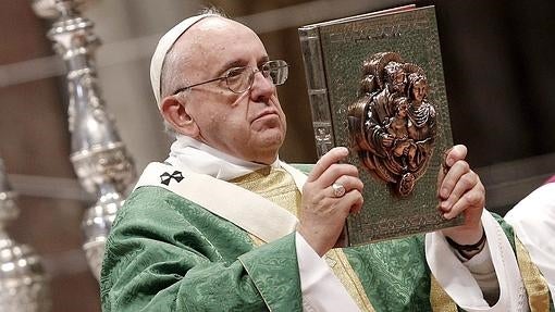 El Papa Francisco, durante la inauguración de la XIV Asamblea General Ordinaria del Sínodo de obispos sobre la Familia convocada para abordar esta temática