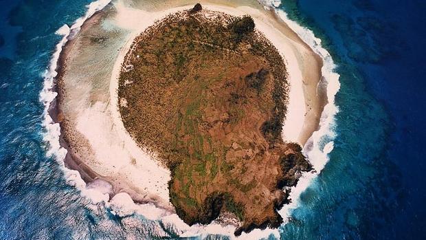 Isla de Anuta, en el archipiélago de las Islas Salomón, en el Pacífico