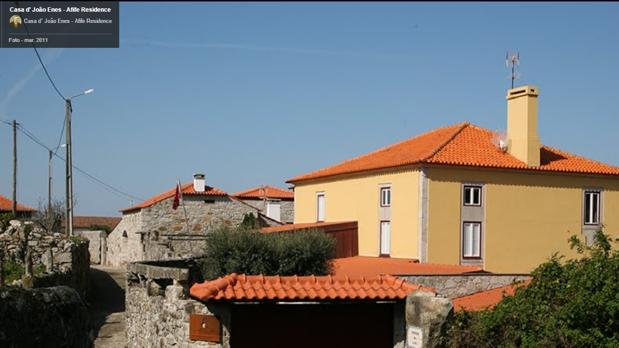 Una vista de la Casa D'Joao Enes, ubicada en Viana do Castelo, al norte de Portugal y cerca de la frontera con Pontevedra