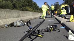 Accidente con un ciclista como víctima mortal