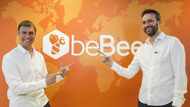 Juan Imaz y Javier Cámara, presidente y consejero delegado de beBee, respectivamente