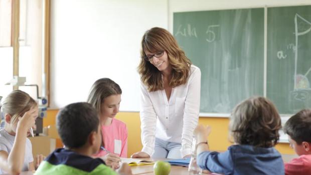 Alumnos de Primaria en clase