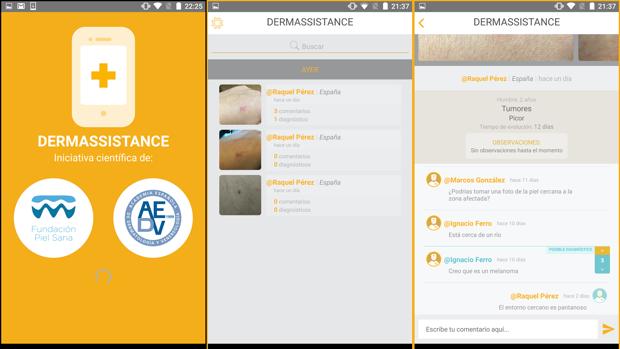 Así es Dermassistance, la aplicación que permitirá el acceso directo a un dermatólogo