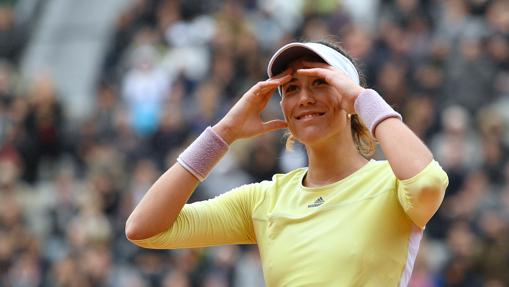 Garbiñe Muguruza se hizo con el triunfo del Rolland Garros