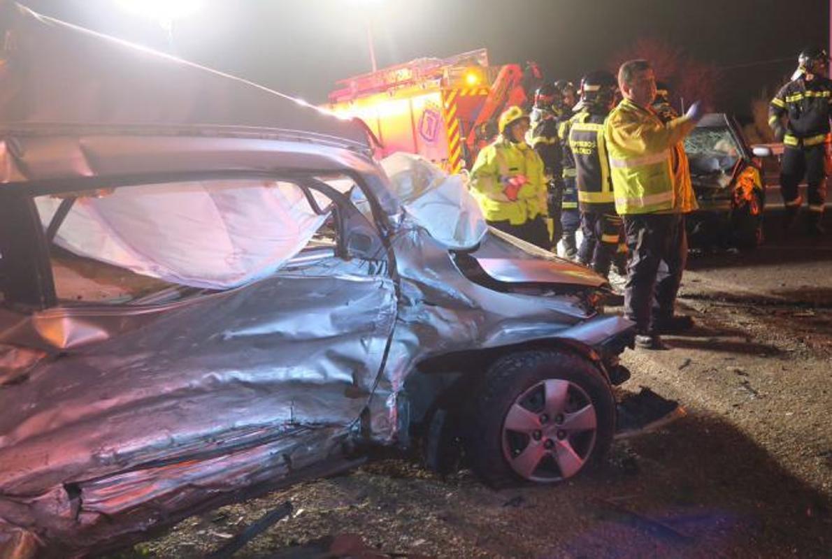 Accidente de tráfico en la localidad madrileña de Villaverde