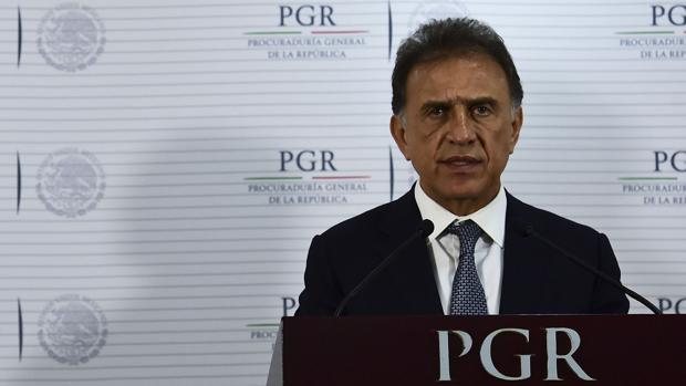 El gobernador del estado mexicano de Veracruz, Miguel Ángel Yunes Linares, el pasado 10 de enero