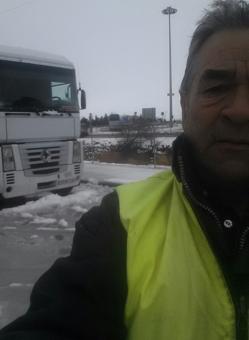 Alfredo Avia, 58 camionero, envía esta foto a ABC