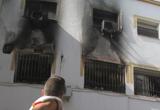 Incendio en una vivienda de Sevilla