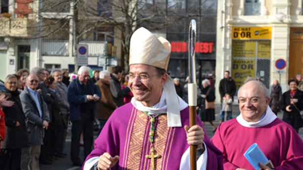 Obispo de Dax, Hervé Gaschignard, de 57 años