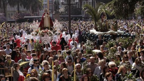 Las mejores procesiones de este Domingo de Ramos