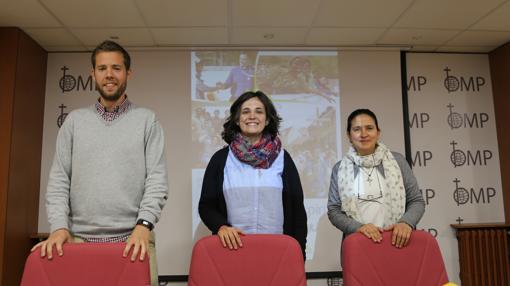 Francisco Javier (misionero), Beatriz García (juniora) y Esperanza (misionera)