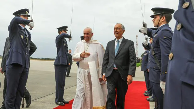 El Papa Francisco, en su visita a Fátima de este pasado fin de semana