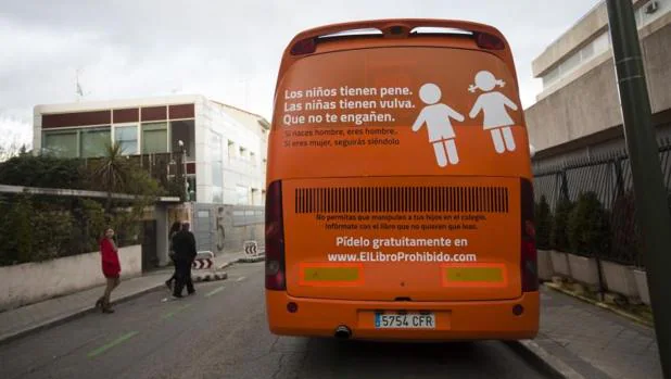 El autobús de Hazte Oír no circula por las calles de Palma de Mallorca