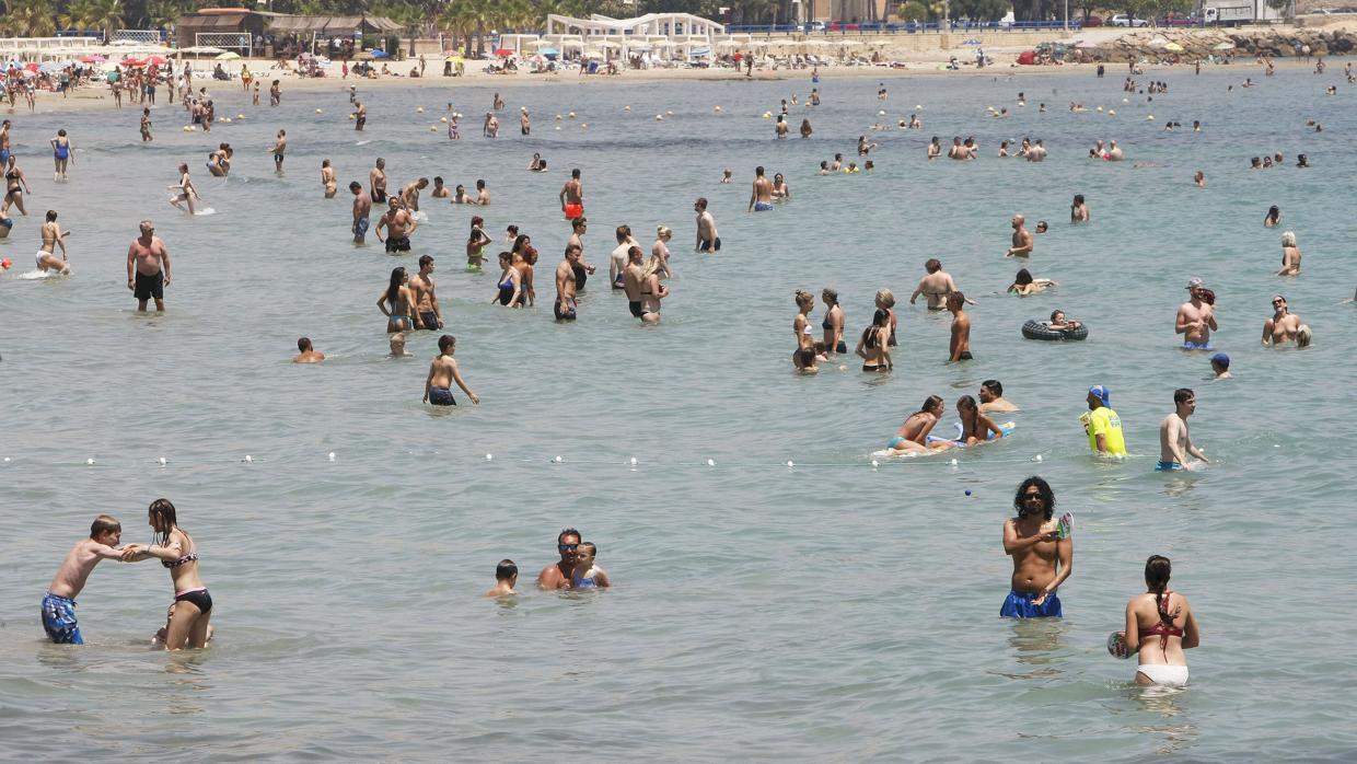 Las zonas de playa son las únicas que no se verán especialmente afectadas por la ola de calor