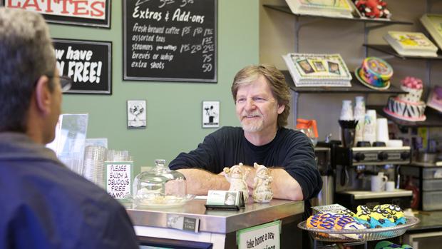 El pastelero Jack Phillips, en imágenes de la «Alliance Defending Freedom»