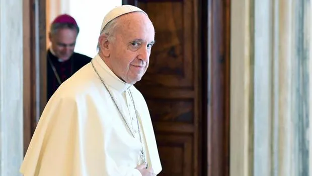 El Papa Francisco durante una de sus audiencias privasdas en el Palacio Apostólico