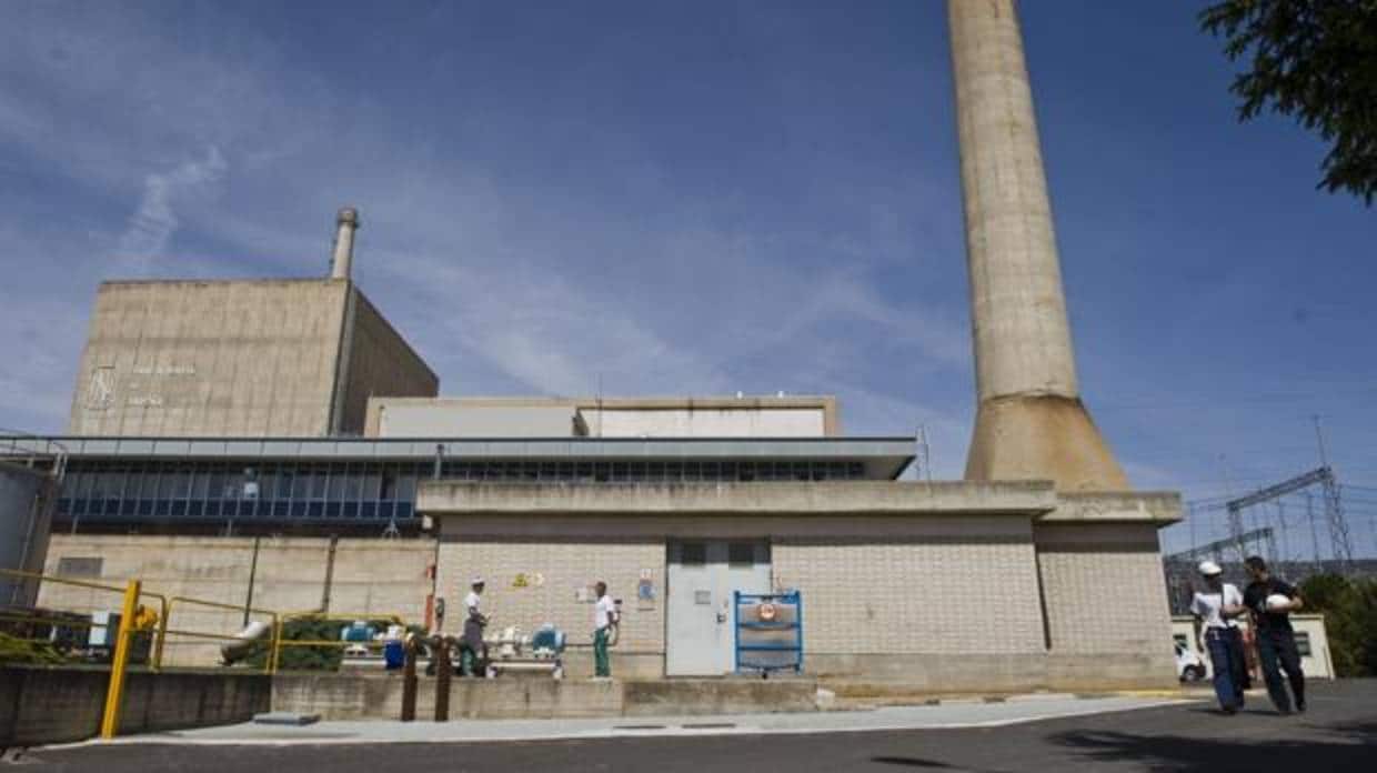 La central nuclear de Santa María de Garoña en Burgos