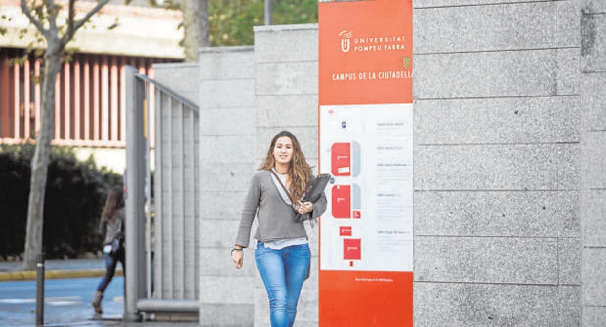 La Universidad Pompeu Fabra, una de las mejores de España