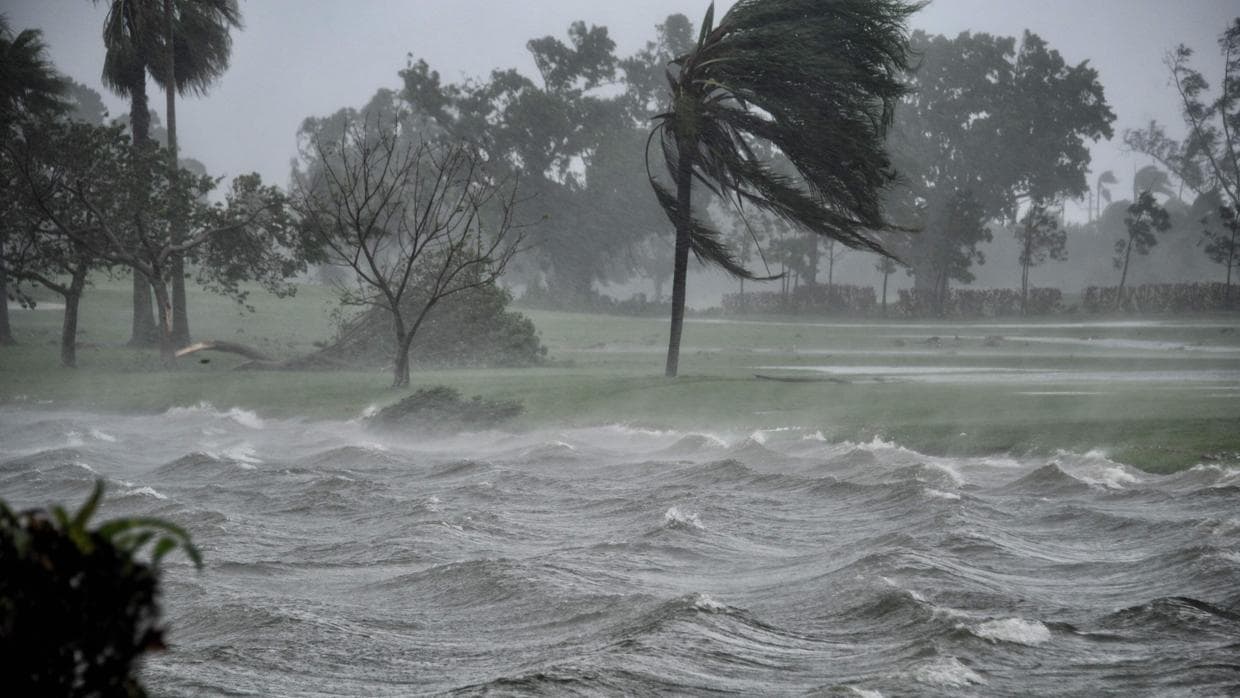 La fuerza del huracán Irma, en los Cayos de Florida