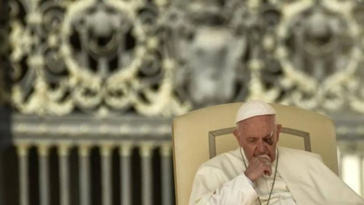 El Papa durante la audiencia general de este miércoles