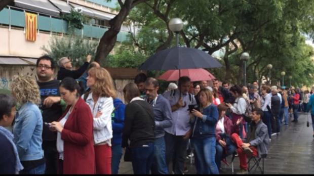 Protesta docente en Cataluña por el contenido «adoctrinante» de un ejercicio