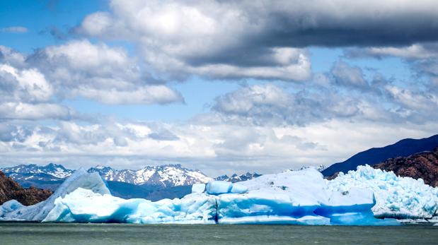 El extraño iceberg que se ha creado en Chile