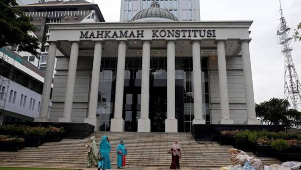 Fachada del Tribunal Constitucional de Indonesia