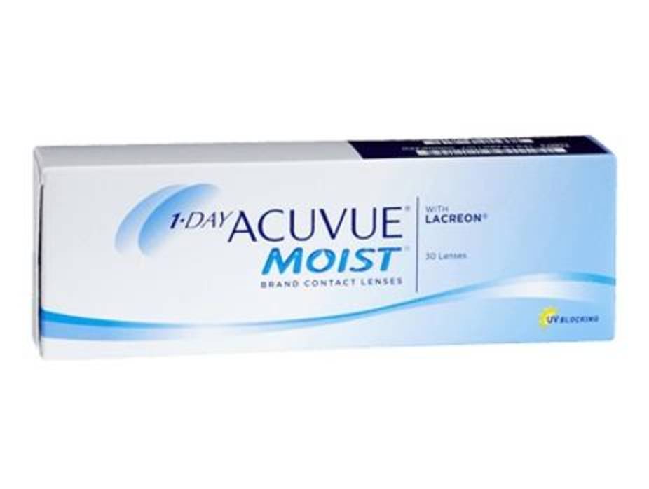 Sanidad retira del mercado un lote de las lentillas «1-Day Acuvue Moist» por decoloración y partículas en el blíster