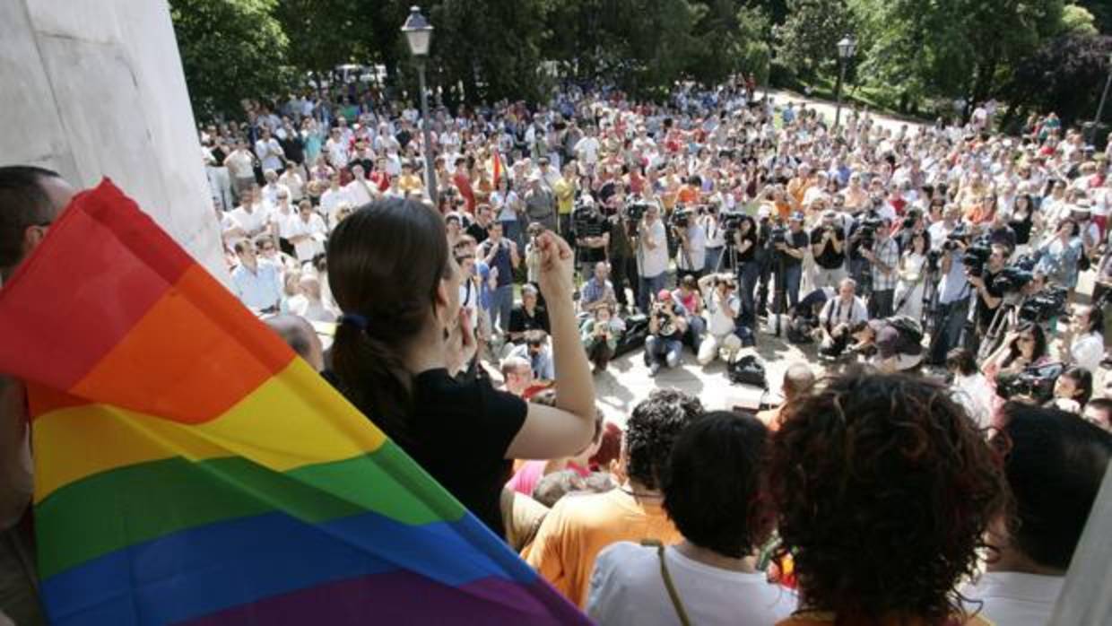 Manifestación del día del Orgullo Gay