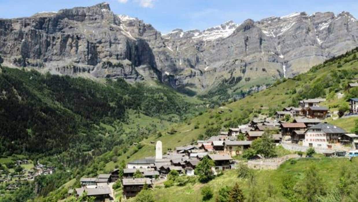 Albinen, en la región de Valais, solo cuenta con cinco niños en edad escolar