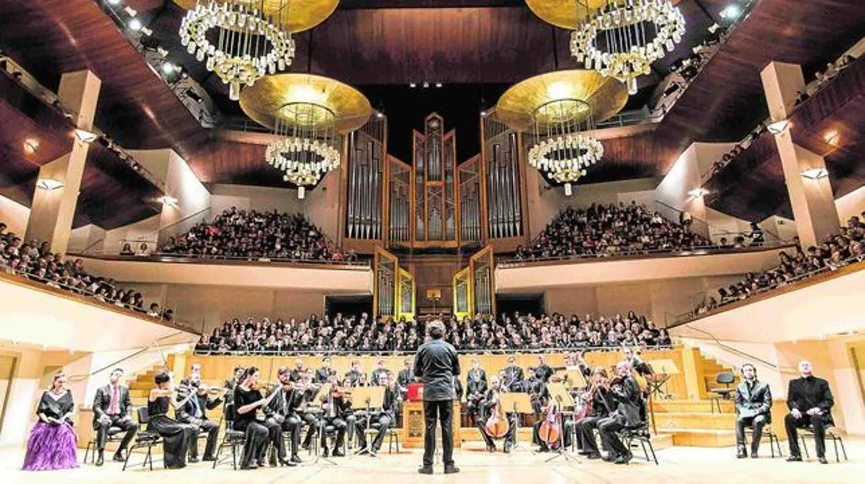 La Orquesta y Coro de la JMJ ofrece un concierto en el Auditorio Nacional en beneficio de Manos Unidas