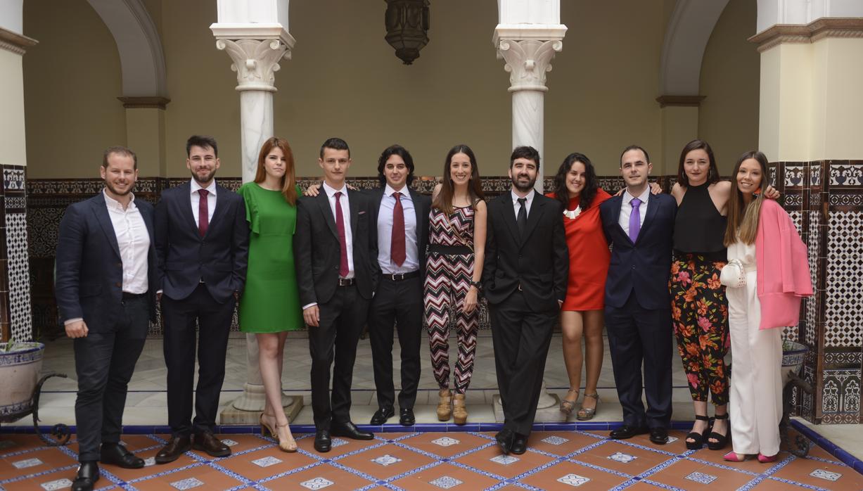 Los graduados en la XXIX promoción del Máster de Periodismo y Comunicación Digital ABC-UCM