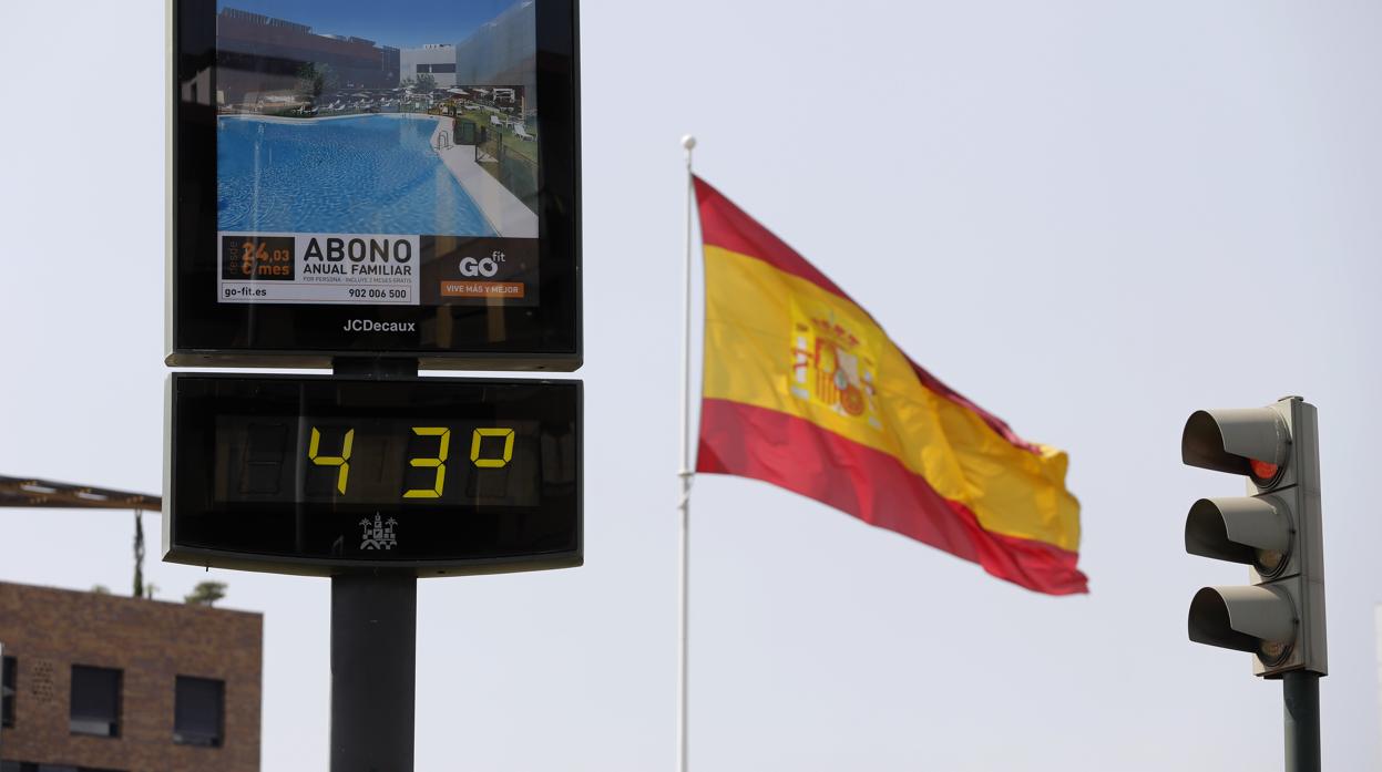 Imagen de la ola de calor en Córdoba