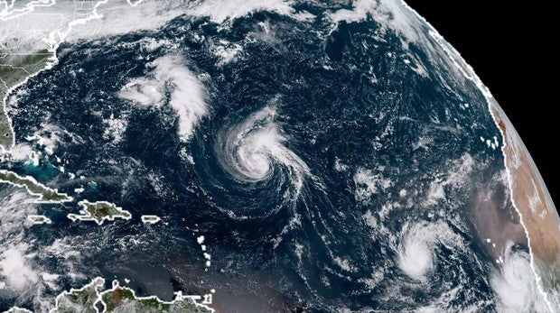 El ciclón Helene se podría notar en Galicia a última hora del lunes