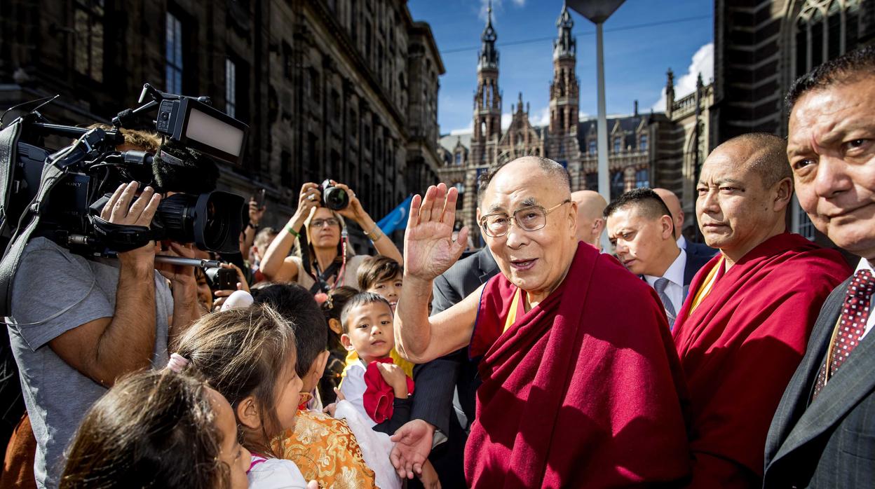 El Dalái Lama visita Holanda el pasado domingo 16 de septiembre