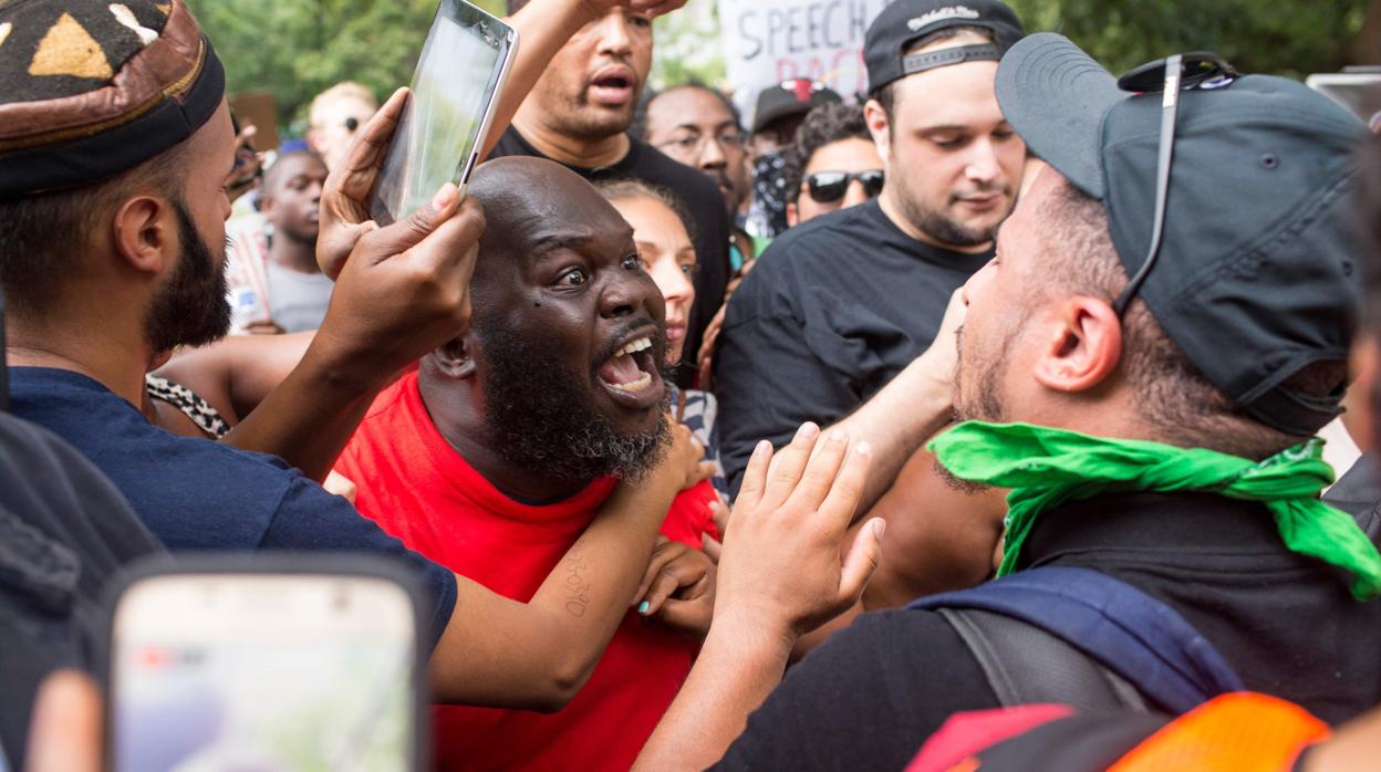 Manifestación contra el racismo