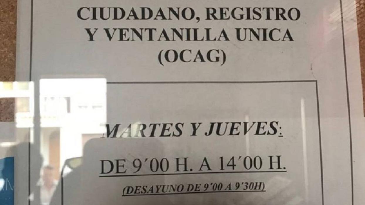 El cartel que se ha hecho viral