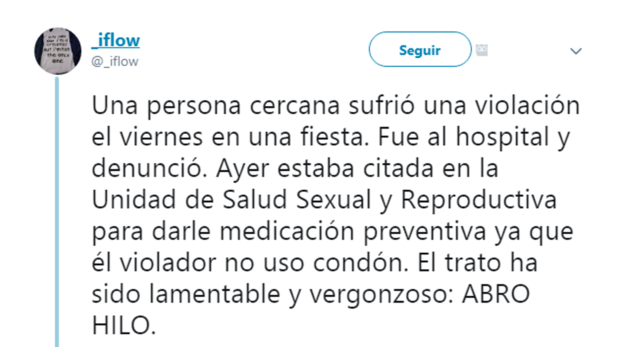 El hilo viral de Twitter que narra el trato vejatorio a una víctima de agresión sexual que decide denunciar