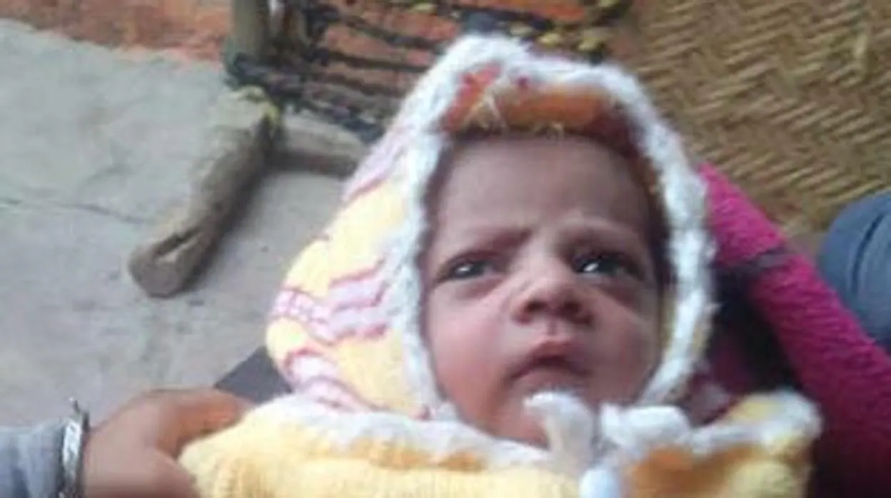 Arush, el bebé que murió al ser atacado por un mono