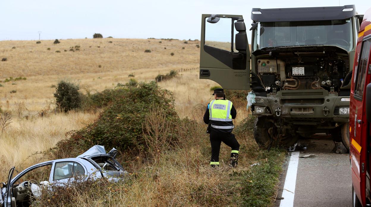 Imagen de archivo de un accidente de tráfico