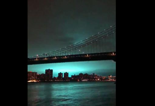 Imagen de Nueva York, tras la explosión en Queens