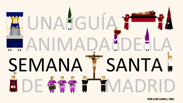 Procesiones de Madrid: horario, recorrido, programa y cortes de tráfico