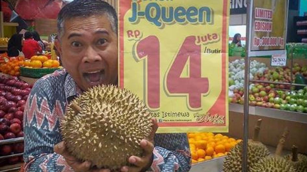 Esta pieza de fruta se vende por mil dólares en Indonesia