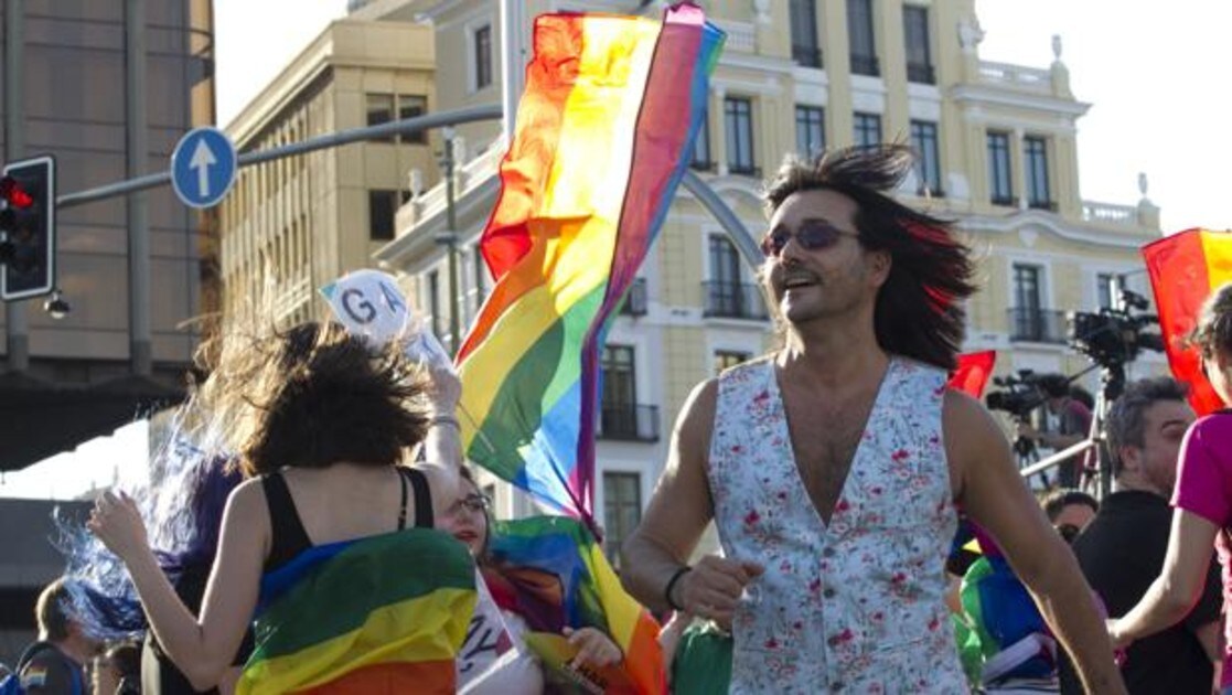 Manifestación del día del Orgullo Gay en Madrid