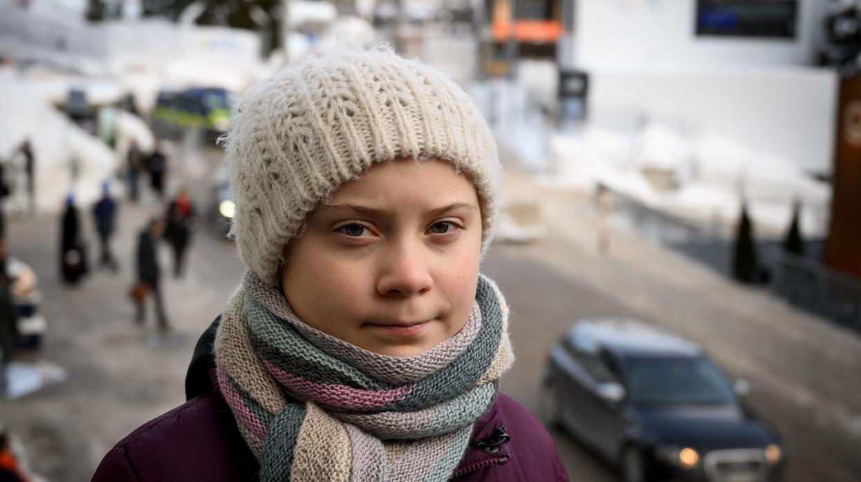 La joven activista Greta Thunberg