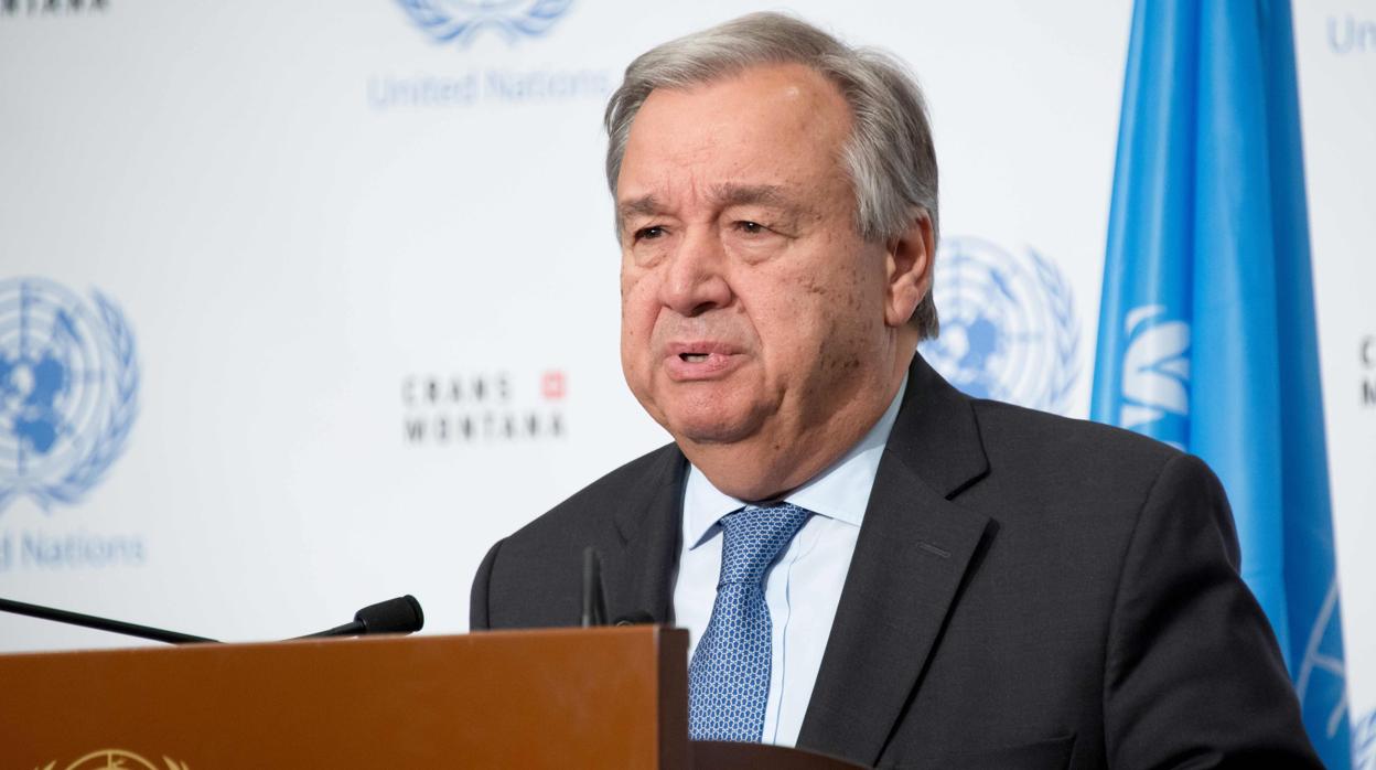 El secretario general de la ONU, António Guterres, en una imagen de archivo