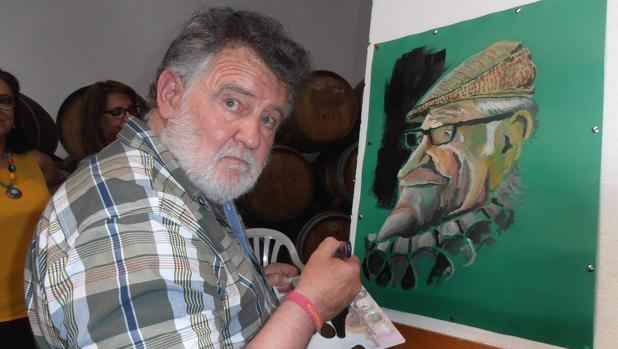 Juan Palacios, caricaturista, compositor, cantante, genio