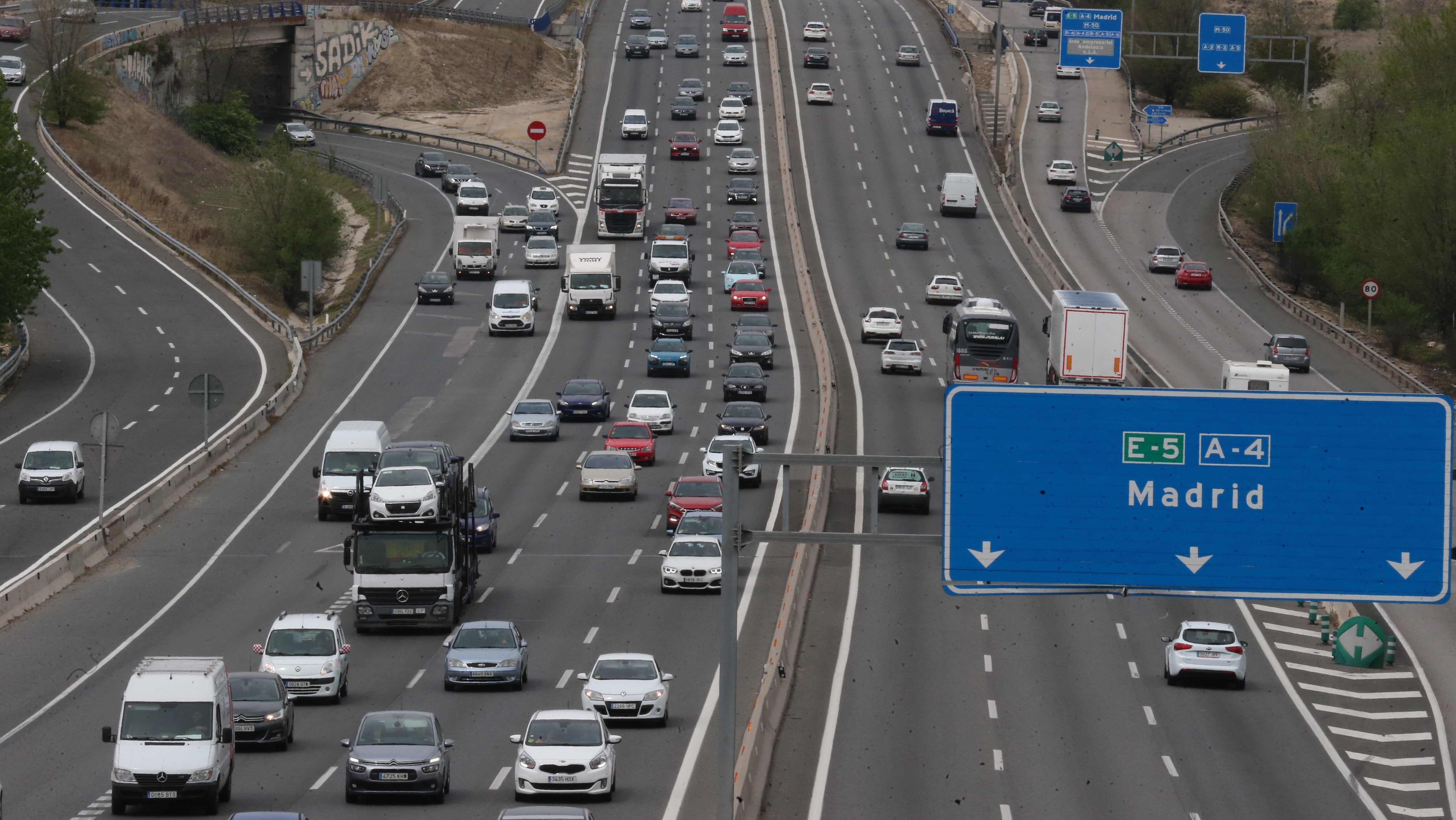 Tráfico activa el operativo especial para el puente de mayo en la Comunidad de Madrid